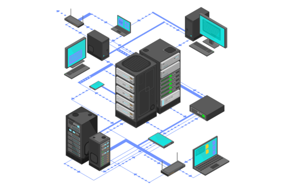 Computer Network System Isometric Infogr: A Practical Guide for Visual Communication