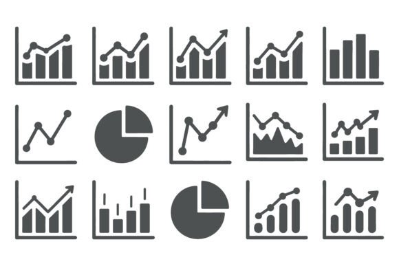 Gray Business Chart and Graph Dark Gray: A Practical Resource for Professional Data Visualization