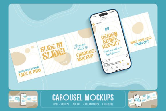 Instagram Carousel Mockup