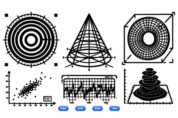 Scientific Graph Clipart Collection: Precision Visual Language for Modern Communicators